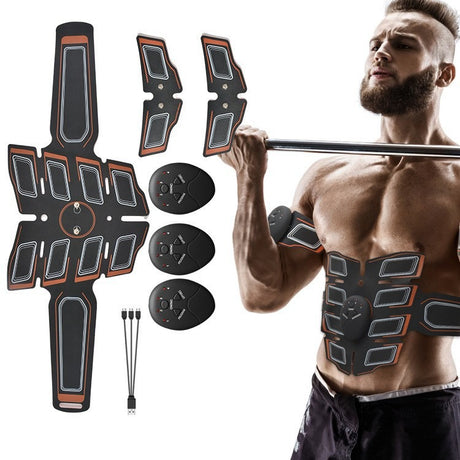 Muscle Stimulator Trainer USB Connect Abs Training Gear Muscles Electrostimulator Toner Massage - V.I.P Digital Presence