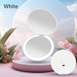 Mini portable LED light-emitting makeup mirror round stackable lighted beauty mirror - V.I.P Digital Presence