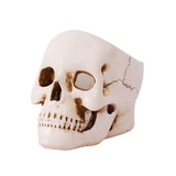 Hollow skull candle holder desktop storage ornament - V.I.P Digital Presence