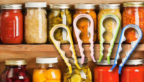 2pc Jar Opener, Easy Grip Bottle Opener Twist Off Lid Quick Opening Cooking Everyday Use for Weak Hands and Arthritic - V.I.P Digital Presence