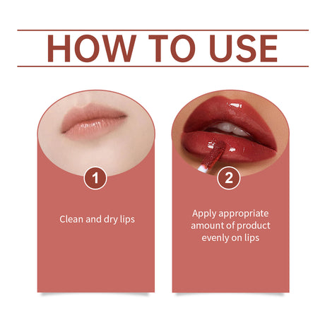 Lip Glaze Lip Moisturizing Color Bright Color Lasting Non-Fading Non-Stick Cup Portable Moisturizing Lip Glaze - V.I.P Digital Presence