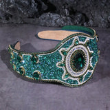 Fashion Baroque Heavy Industries Full Diamond Hair Hoops - V.I.P Digital Presence