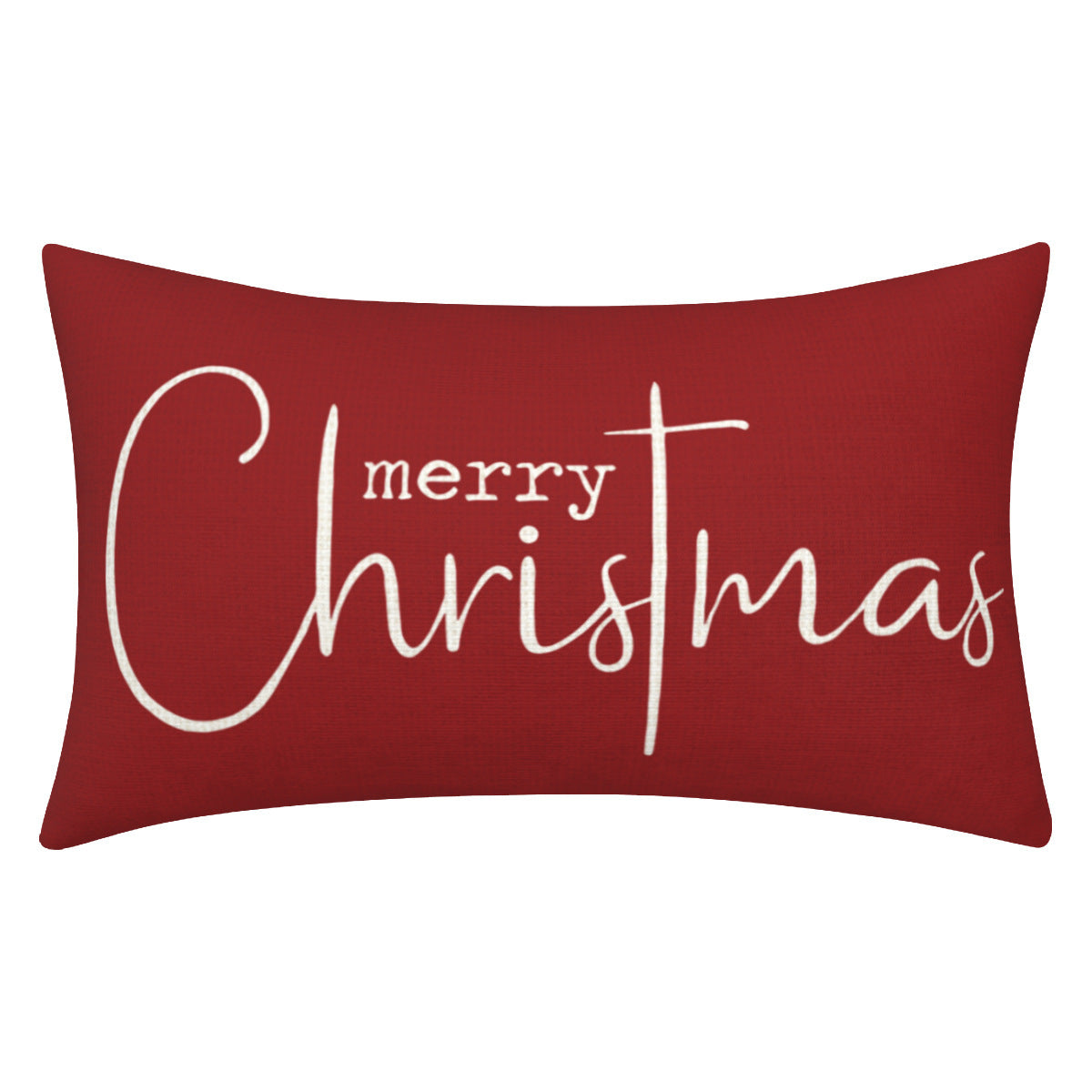 Christmas Decorative Pillowcase 2-piece Set Merry Christmas Sofa Cushion Cover Believe Waist Pillow Cover - V.I.P Digital Presence