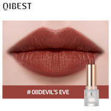 QIBEST Lipstick Velvet Matte Lipstick Not Easy To Fade Easy To Color Matte Lipstick - V.I.P Digital Presence