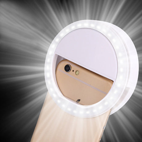 Self Artifact LED Ring Flash Fill Night Flash Light Clip Photo Camera Light - V.I.P Digital Presence