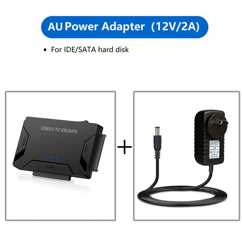 USB 3.0 hard drive adapter for three purposes USB 3.0 to SATA/IDE easy drive cable multifunctional easy drive cable - V.I.P Digital Presence
