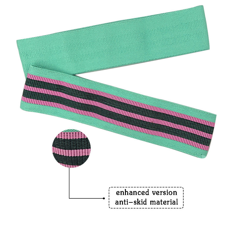 Body shaping squat hip circle yoga fitness tension belt resistance belt stretch belt - V.I.P Digital Presence