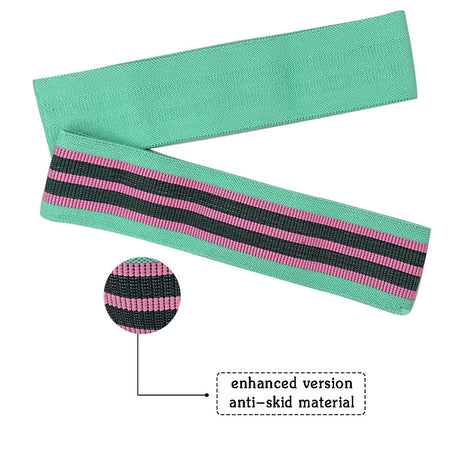 Body shaping squat hip circle yoga fitness tension belt resistance belt stretch belt - V.I.P Digital Presence