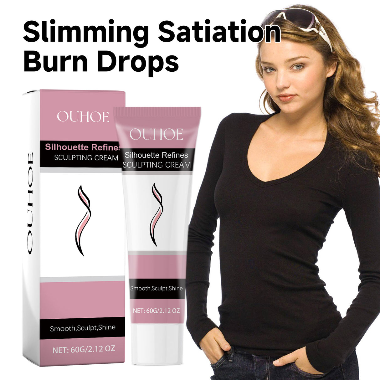 Silhouette Refines Sculpting Cream, Relax The Muscle Belly In Compact Leg Arm Proud Flesh Model Body Slimming Massage Cream - V.I.P Digital Presence