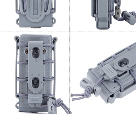 Live CS Tactical Waist Hanging Box 5.56&7.62 Elastic Scorpion Quick Pull Outdoor Multi purpose Kit - V.I.P Digital Presence