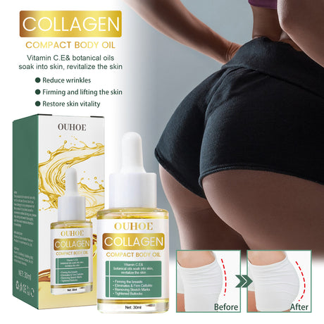 Collagen Lift Body Oil, Slimming Body Firming Massage Beauty Body Care Oil - V.I.P Digital Presence