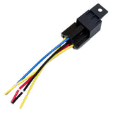Lot10 New 12 Volt 40 Amp SPDT Automotive Relay with Wires & Harness Socket - V.I.P Digital Presence