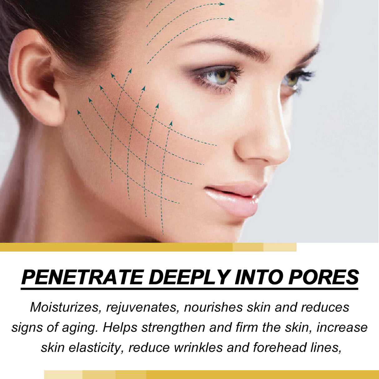 Collagen Membrane, Reduces Wrinkles, Smooths Forehead Fine Lines, Moisturizes And Tightens Skin Protein Membrane