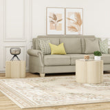 Coffee Table Set of 2, Cloud Coffee Table ,Nesting Coffee Table,End table, Sidetable for Living room ,Bedroom,Office ,Balcony - V.I.P Digital Presence