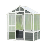 76''x48''x86'' Polycarbonate Greenhouse, Walk-in Outdoor Plant Gardening Greenhouse for Patio Backyard Lawn - V.I.P Digital Presence