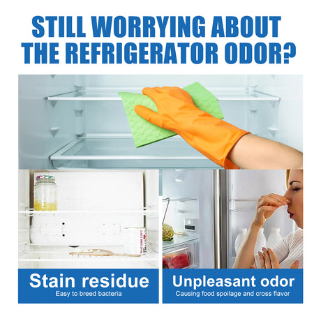Refrigerator Cleaning Sheet Refrigerator Microwave Oven To Remove Oil And Odor Multi-Purpose Cleaning Sheet - V.I.P Digital Presence