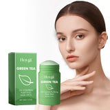 HOYGI Green Tea Cleansing Mask Pores Purifying Remove Blackheads Oil Control Acne Treatment Blemish Mark Whitening Moisturizing Mask - V.I.P Digital Presence