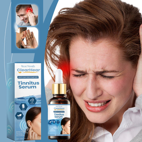 Tinnitus Serum, Cochlear Care Solution Ear Canal Cleaning Repair Tinnitus Ear Itching Ear Plugs Ear Acne Relief - V.I.P Digital Presence