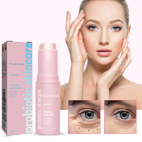 Rosehip Eye Cream Stick, Eye Area Moisturizing Light Line Dark Circles Lift Firming Eye Cream - V.I.P Digital Presence