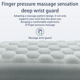 Reposamuñecas ergonómico para teclado y ratón, para oficina, para proteger y relajar la muñeca, con espuma viscoelástica, para ordenador y portátil