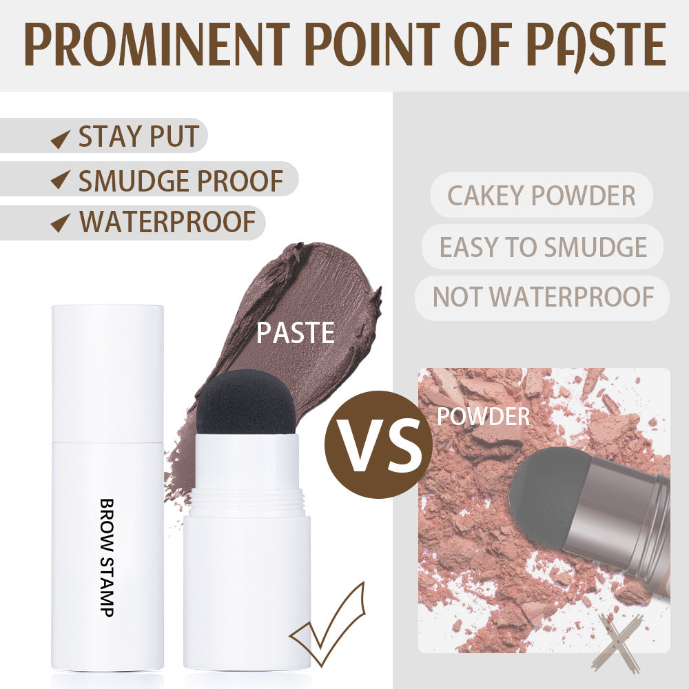 Ibcccndc White Tube Seal Eyebrow Powder Stick New Thrush Artifact Hairline Shadow Eyebrow Cream Set - V.I.P Digital Presence