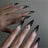 Milky white powder gradient long drop-shaped manicure, high-end fake nail patch wearable nail patch - V.I.P Digital Presence