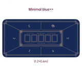 Dezhou playing card pad tablecloth table cushion square round chip rubber cushion playing card table top cushion