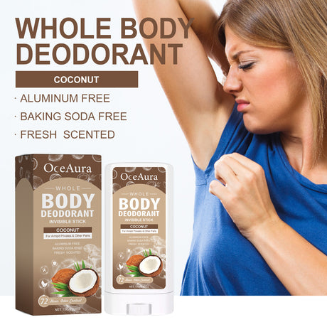 Whole Body Deodorant, Clean Armpit Sweat Odor Mild Refreshing Deodorant Stick - V.I.P Digital Presence