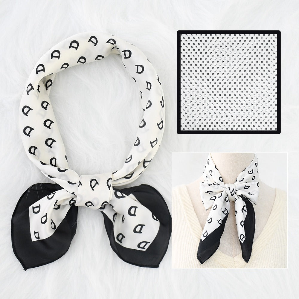 Silk Scarf Women's Sunscreen Beach Imitation Silk Versatile Silk Scarf Neckband - V.I.P Digital Presence