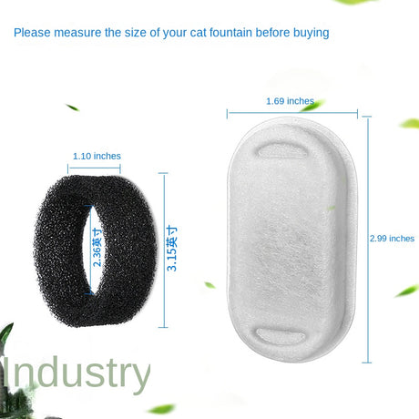 Stainless Steel Pet Water Fountain Track Filter Core and Filter Cotton for Efficient Water Purification PETLIBRO Filter Core - V.I.P Digital Presence