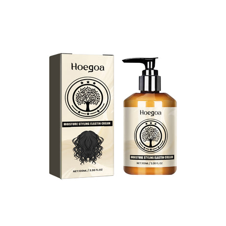 Moisturize Styling Elastin Cream, Curls Volumizing Shine Natural Puffiness Styling Conditioner - V.I.P Digital Presence