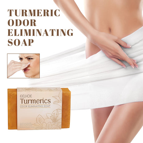 Turmeric Cleansing Soap Moisturizes Skin Women's Body Gently Cleans Odors Moisturizing Brightening Cleansing Soap - V.I.P Digital Presence