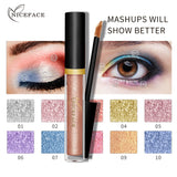 NICEFACE Colorful Shiny Eye Shadow Liquid Pearl Eye Shadow Diamond Liquid Eye Shadow Waterproof Not Smudge - V.I.P Digital Presence