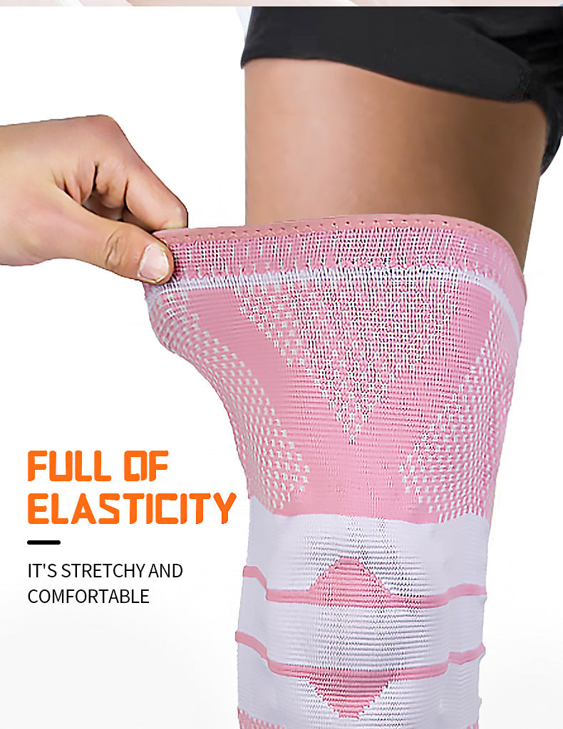 Silicone Spring Knee Protector Professional Jump Rope Knee Meniscus Protective Cover Knee Joint Sheath Running Patella - V.I.P Digital Presence