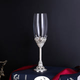 Crystal glass champagne glasses household high footed glasses - V.I.P Digital Presence