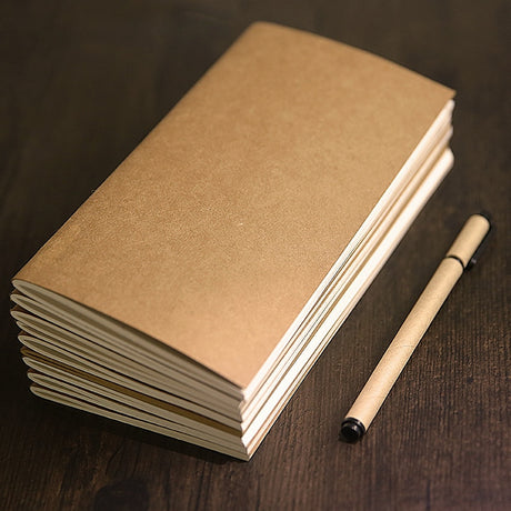 4.3x8.3 Midori Traveler's Notebook Refill 110mmx210mm Blank Dot Grid Paper Graph-paper Ruled 32 sheets - V.I.P Digital Presence