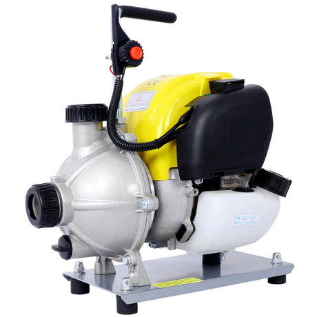 38CC four stroke gasoline water pump 1.5 "portable gas power delivery pump 8500r/min 10FT x 1" suction 1.5 "flat hose - V.I.P Digital Presence