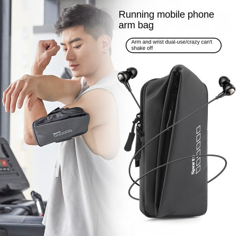 Running Arm Bag for Men and Women Outdoor Sports Arm Cover Fitness Equipment Universal Mobile Phone Cover Wrist Bag Sweatproof - V.I.P Digital Presence