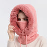 Gorro de invierno para montar al aire libre, gorro para esquiar en frío, bufanda cálida, mascarilla, gorro para protegerte del frío. 