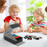 3800+ Capacity Card Storage Box. Includes 20 Dividers, 5 Supporters, Leather Magnetic Closure. Great for YuGiOh & MTG Cards. - V.I.P Digital Presence