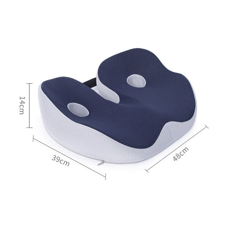 Chair Hip Cushion Hemorrhoids Cushion Fart Cushion Breathable Cushion Thick Office Long Sitting Memory Cotton Cushion - V.I.P Digital Presence