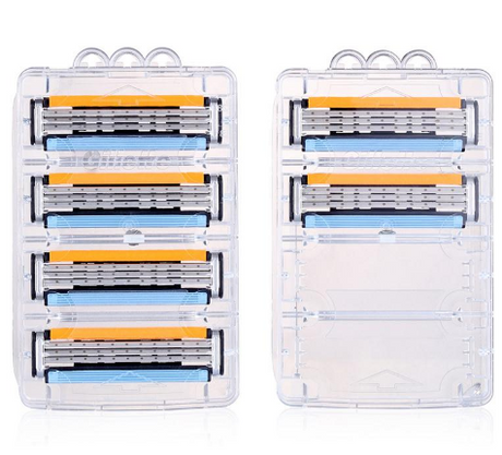 Gillette Vector 3 Shaving Razor Blades Brand Three Layer Shave Shaver Shaving Blades 4pcs Safety - V.I.P Digital Presence