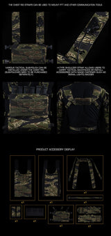 LV-119 Tactical Chest Harness Set - V.I.P Digital Presence
