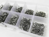 Rompin 500pcs/set mixed size #3~12 high carbon steel carp fishing hooks pack with hole with Retail Original box Jigging Bait - V.I.P Digital Presence