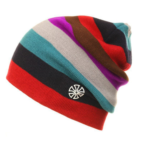 Outdoor Beanies Cap Casual Striped Knitted Hat Headwear Snowboarding Skiing Skating Cycling Apparel Accessories - V.I.P Digital Presence