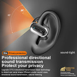 Wireless earphones open, non in ear, ultra long battery life, noise cancelling Bluetooth earphones for running and sports, hanging ear headphones - V.I.P Digital Presence