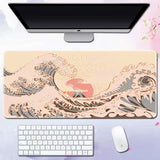 Wave mouse pad advertising game keyboard pad desk pad - V.I.P Digital Presence