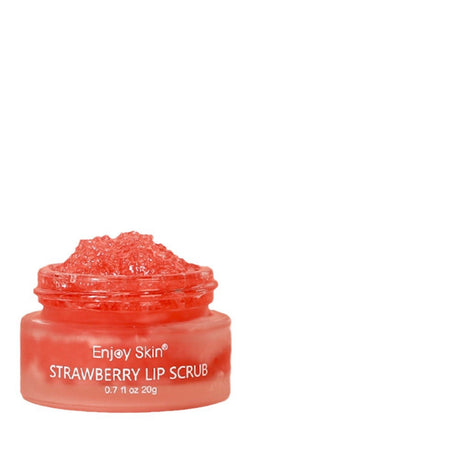 New updatse strawberry Lip Scrub Vegan Exfoliating Envase Para Sugar Pink Lip Scrub - V.I.P Digital Presence