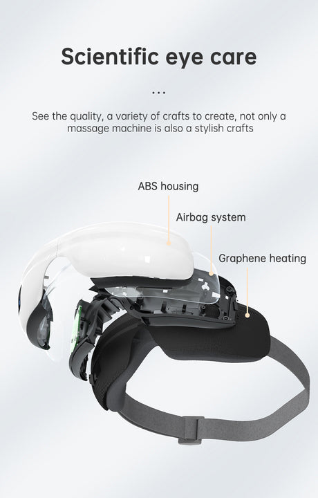 Eye Massager Air Pressure Vibration Eye Protector Bluetooth Eye Massage Relax Migraines Relief Improve Sleep - V.I.P Digital Presence