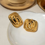 Stainless Steel Stud Earrings - V.I.P Digital Presence